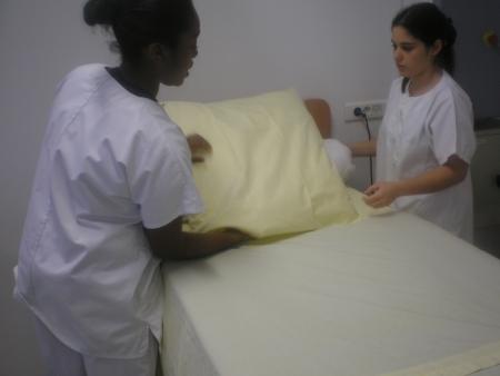 pour clotur� le tt de cette refection du lit